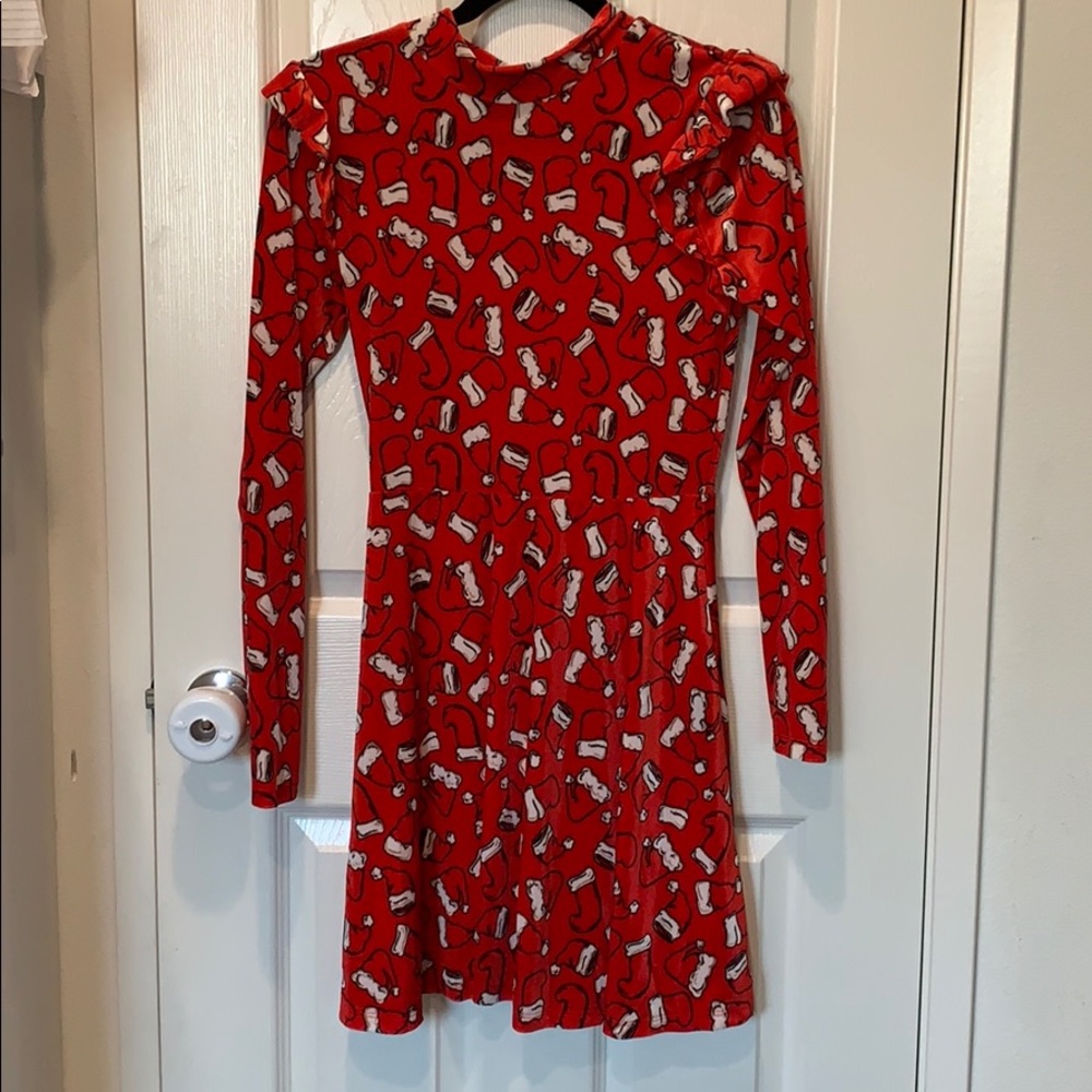 Velvet Santa Hat Dress